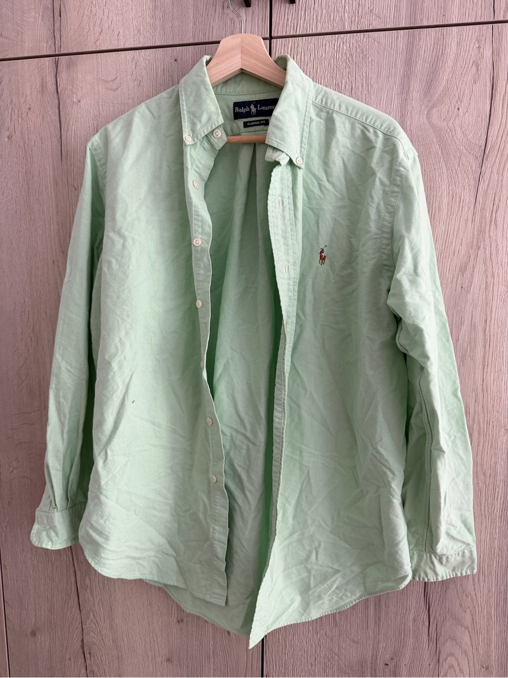 Vintage Polo Ralph Lauren green  Oxford Shirt